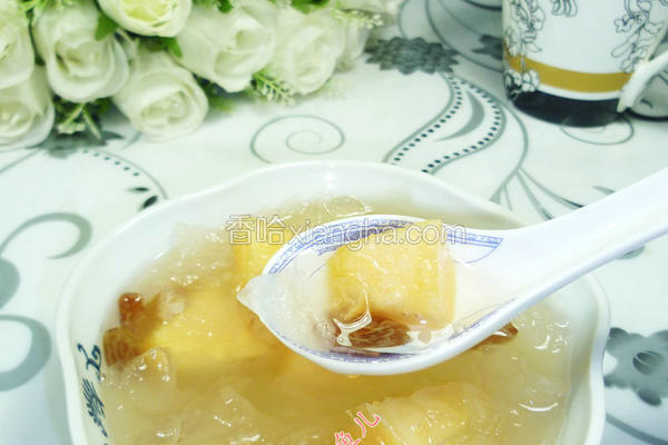 葡萄干哈密瓜银耳