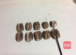 红糖荞麦黑芝麻花卷的做法图解8