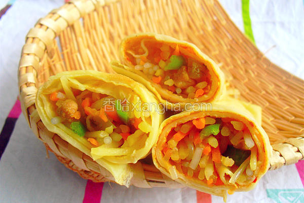 土豆丝卷饼