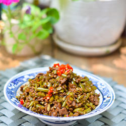肉末酸豆角的做法[图]