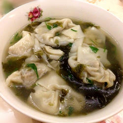 荠菜猪肉馄饨的做法[图]
