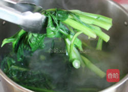 凉拌广东菜心的做法图解4