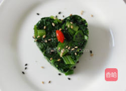 凉拌广东菜心的做法图解12