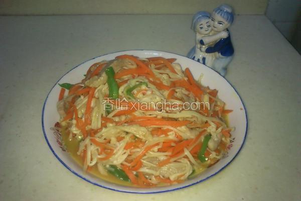 红白炒肉丝