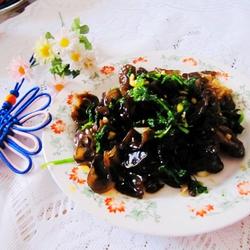 凉拌香辣黑木耳的做法[图]