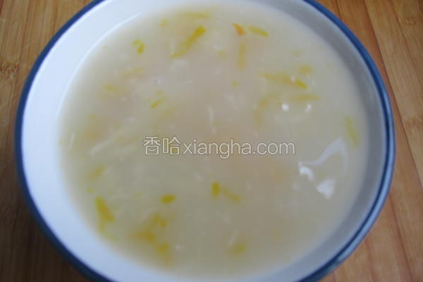 南瓜面疙瘩汤