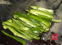 银芽青椒炒香干的做法图解4