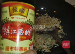 银芽青椒炒香干的做法图解8