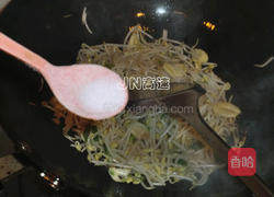 银芽青椒炒香干的做法图解9