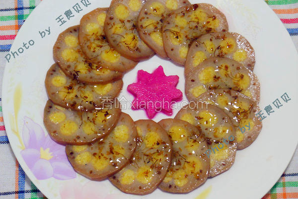 桂花黄米藕