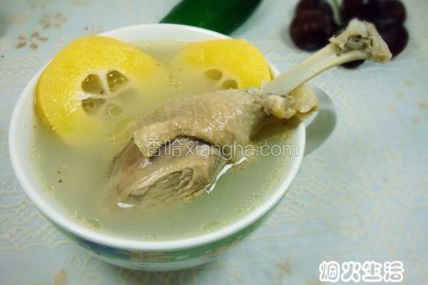 木瓜煲老鸭