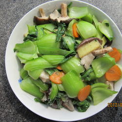 香菇油菜的做法[图]