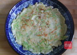 角瓜鸡蛋饼的做法图解9