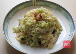 蒜蓉包菜丝的做法图解8