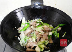 葱爆肉的做法图解9