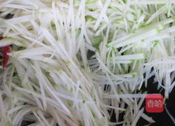 清炒萝卜丝的做法图解5