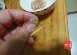 韭菜虾仁肠粉的做法图解3