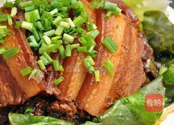 冬菜腐乳扣肉的做法图解12