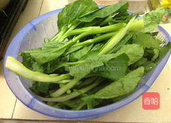 清炒广式菜心的做法图解1