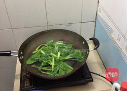 清炒广式菜心的做法图解3