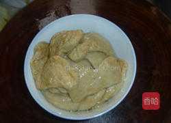 大蒜炒面筋的做法图解6