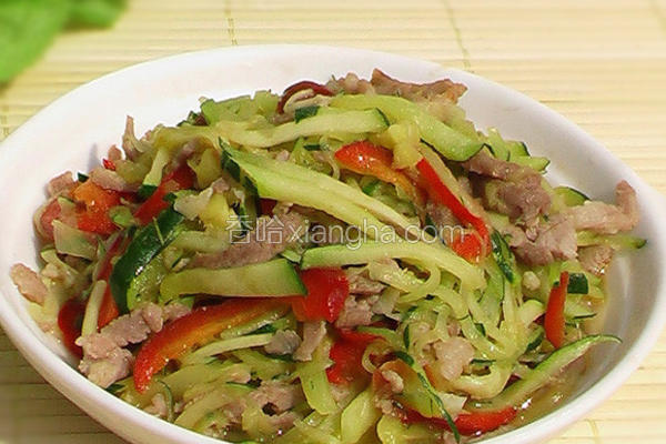 南瓜肉丝