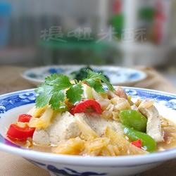 大白菜煎豆腐的做法[图]