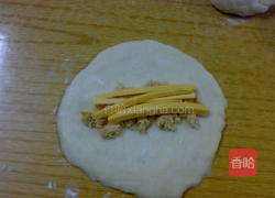 肉松芝士排包的做法图解7