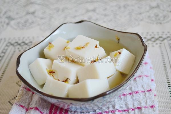 桂花杏仁豆腐