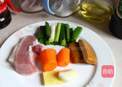 干豆角炒肉的做法图解2