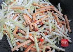 蚝油韭黄炒香干的做法图解8