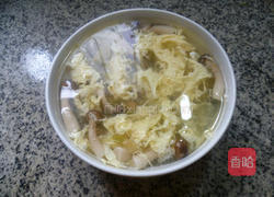 榨菜蟹味菇蛋花汤的做法图解9