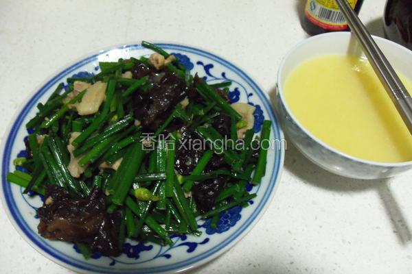 韭苔炒肉