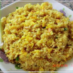 肉丁咖喱炒饭的做法[图]