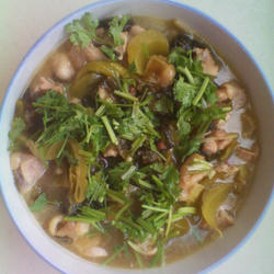 酸菜豆花鸡的做法[图]
