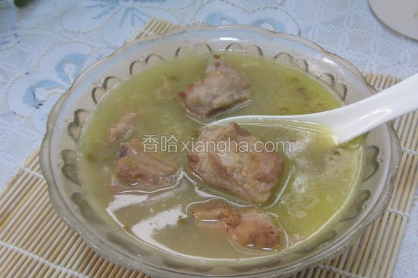 排骨绿豆汤