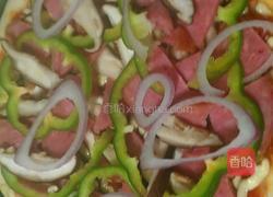 火腿披萨的做法图解8