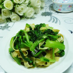千张炒鸡毛菜的做法[图]