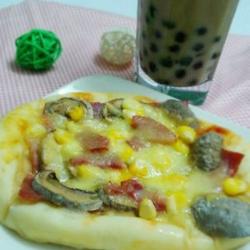 迷你培根口蘑披萨的做法[图]