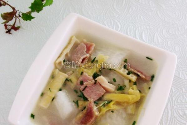 咸肉冬瓜汤