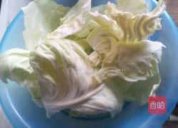 凉拌包包菜的做法图解2