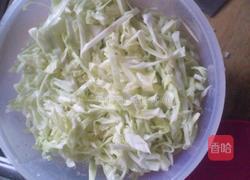 凉拌包包菜的做法图解4