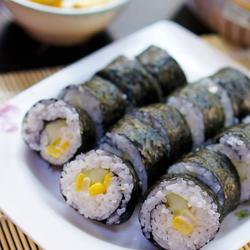 清爽玉米寿司的做法[图]