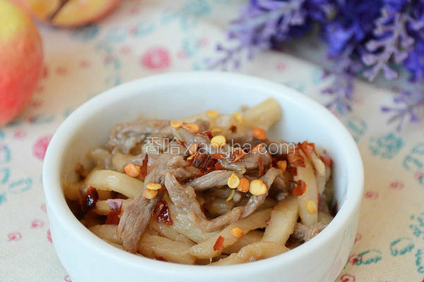 酸笋牛肉丝