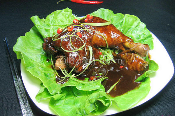 酱香蒸鸡腿