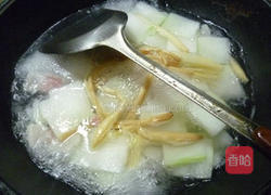 黄花菜咸肉冬瓜汤的做法图解8