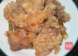 家常辣椒蒸米粉肉的做法图解9