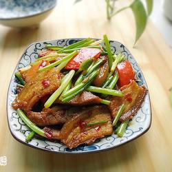 韭菜苔回锅肉的做法[图]