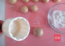 麻薯红豆沙月饼的做法图解24