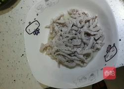 紫甘蓝炒肉丝的做法图解1